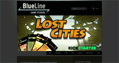 Desktop Screenshot of bluelinegamestudios.com